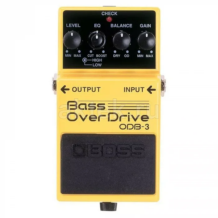 Boss ODB-3 Bass OverDrive басовая педаль овердрайва