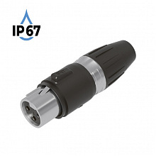 SEETRONIC SCWF3-67 кабельный XLR-разъём female, три контакта, IP67 2