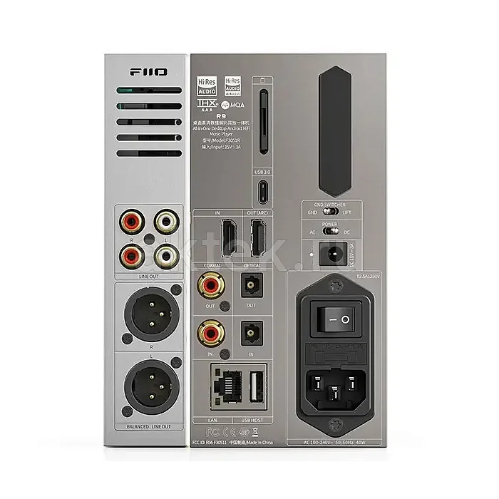 Усилитель для наушников-стример FIIO R9 Silver 3