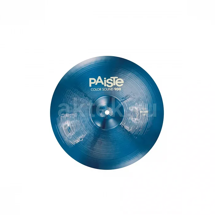 Paiste 14" 900 Color Sound тарелка, синий, Hi-Hat, CUSN8 2