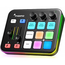 Maono G1 NEO Микшер для игрового стриминга, подкастинга, предусилитель