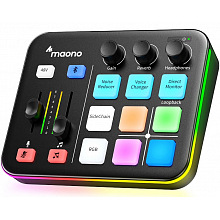 Maono G1 NEO Микшер для игрового стриминга, подкастинга, предусилитель