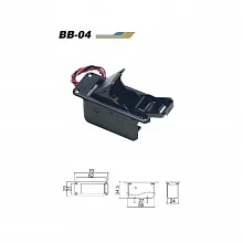 Gotoh BB-04 батарейный отсек для гитары, 9 В «крона»