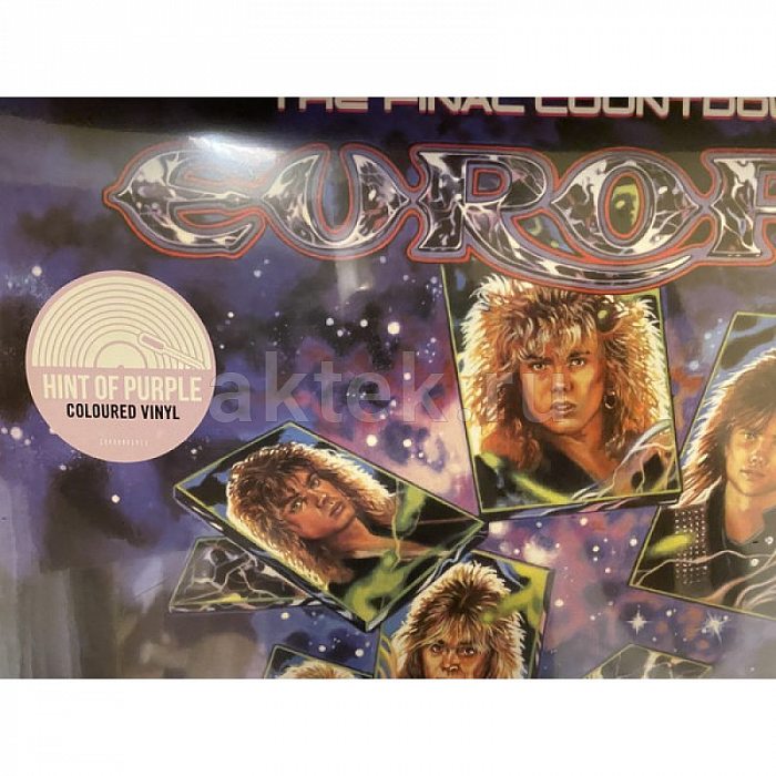 Виниловая пластинка EUROPE - THE FINAL COUNTDOWN 180 GRAM COLORED VINYL 12" 3