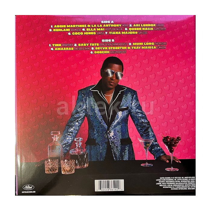 Виниловая пластинка BABYFACE - GIRLS NIGHT OUT 180 GRAM BLACK VINYL 12" 2