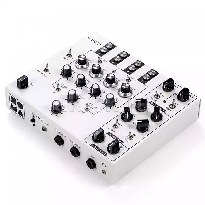 Аналоговый синтезатор SOMA Lyra-4 White 2