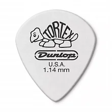Dunlop 478P114 Tortex White Jazz III медиаторы, 1,14 мм