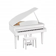 Yamaha CLP-895GPWH цифровой мини-рояль, 256 голосов, GrandTouch, трёхполосная акустика