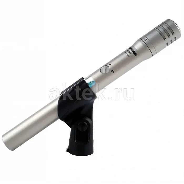 SHURE SM81-LC инструментальный микрофон, 20 Гц–20 кГц, кардиоидная диаграмма 2