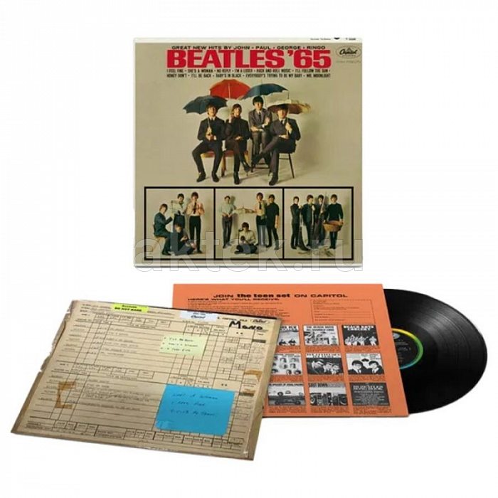 Виниловая пластинка BEATLES - BEATLES 65 180 GRAM BLACK VINYL 12" 2