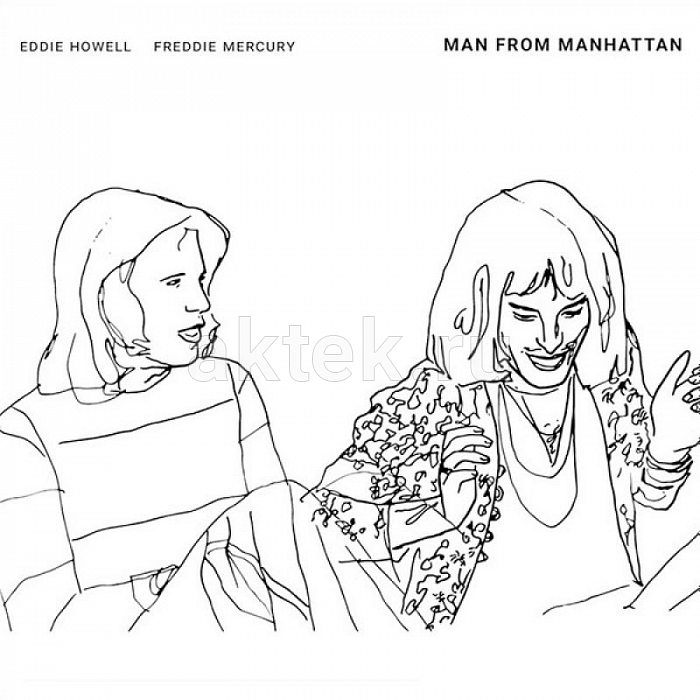 Виниловая пластинка EDDIE HOWELL & FREDDIE MERCURY - MAN FROM MANHATTAN BLACK VINYL 12" 2