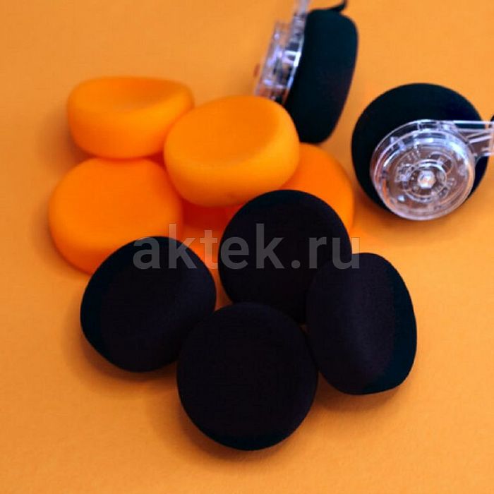 Defunc Freestyle On-Ear Orange/Black сменные амбушюры для наушников