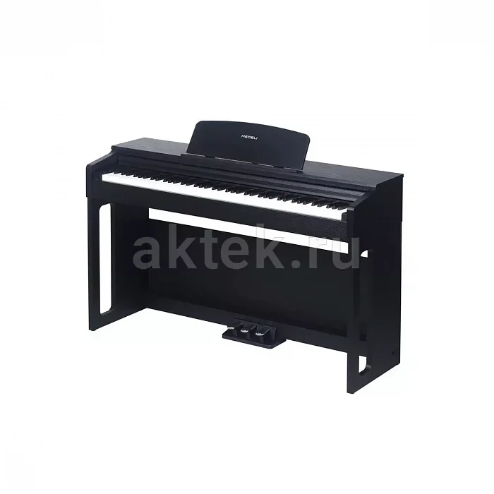 Medeli UP82 BK цифровое пианино, черный, 88 клавиш, молоточковая механика