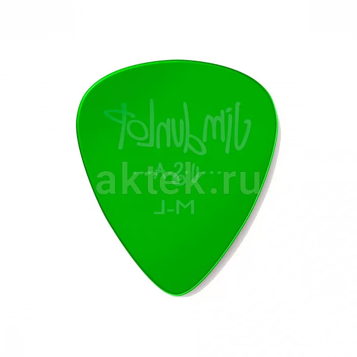 Dunlop 486RML Gels M-L Green 72Pack медиаторы, medium, 72 шт