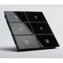 EAE Technology INT-RCS2-1100B0 Black кейпад KNX, стекло, для инсталляций