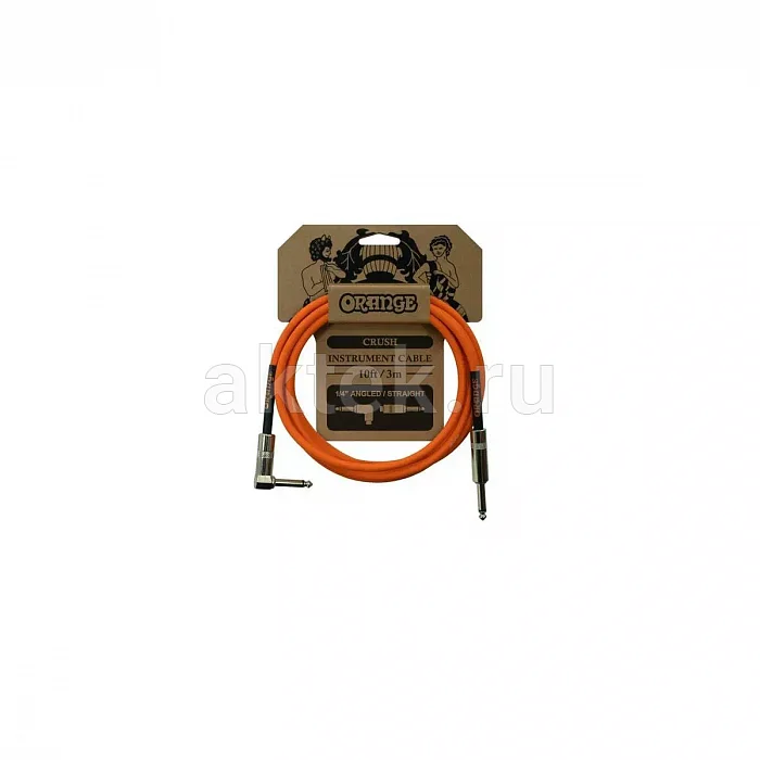 Orange Crush 10ft Angled инструментальный кабель, 3 м