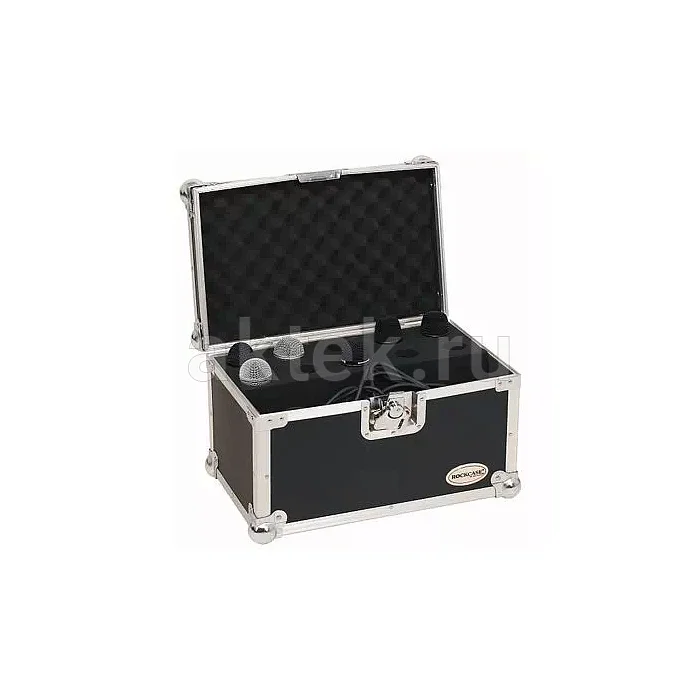 Rockcase RC23220B усиленный фанерный кейс для десяти микрофонов