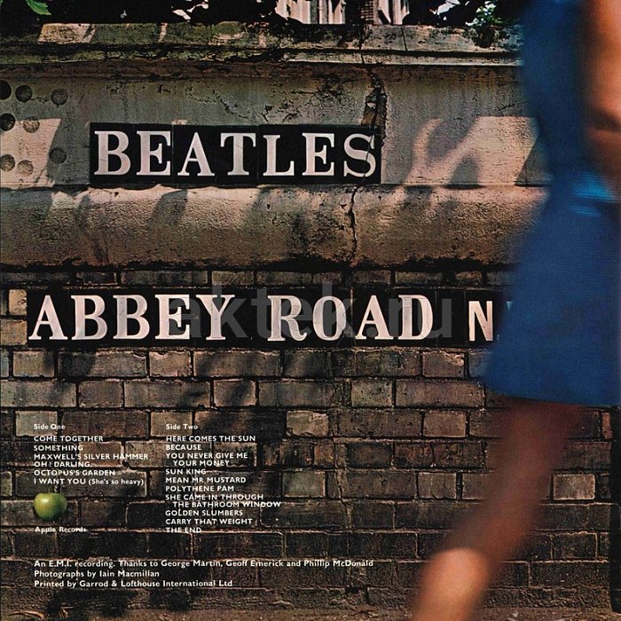 Виниловая пластинка BEATLES - ABBEY ROAD 180 GRAM BLACK VINYL 12" 2