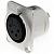 Neutrik NC4FD-L-1 панельный разъем XLR female 4 контакта