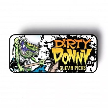 Dunlop BL111T100 Dirty Donny Pick Tin набор медиаторов, 1 мм 3