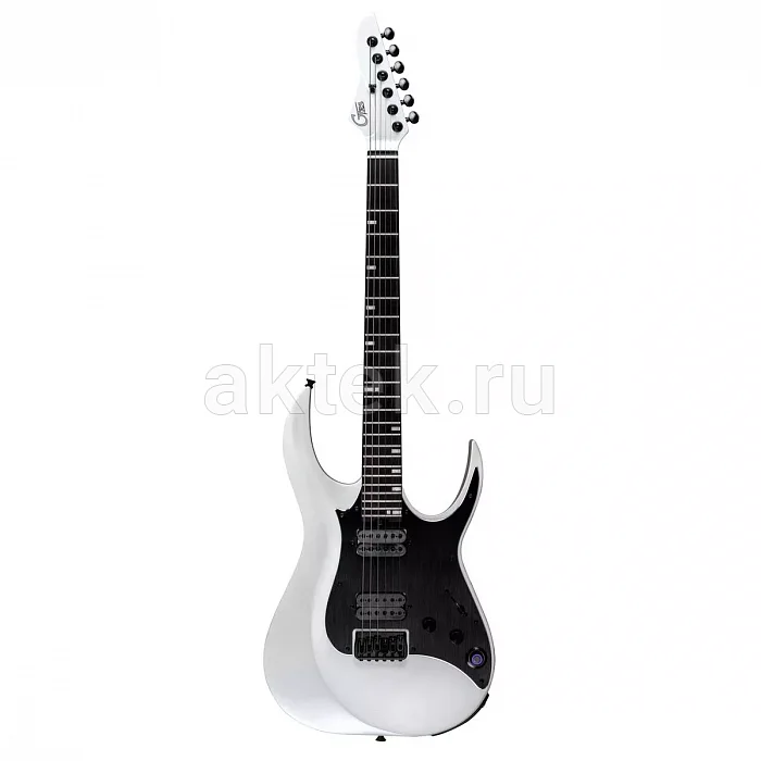 Mooer GTRS M800 Pearl электрогитара, белый, HH, корпус из ольхи