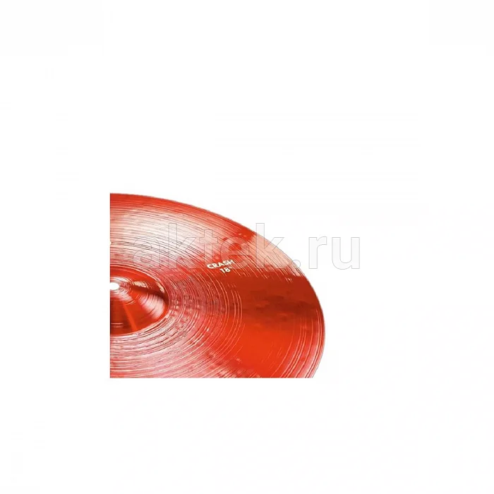 Paiste 18" 900 Color Sound тарелка, красный, Crash, CUSN8 3