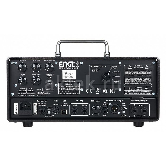 Гитарный усилитель ENGL E658 Steve Morse Signature 20 7