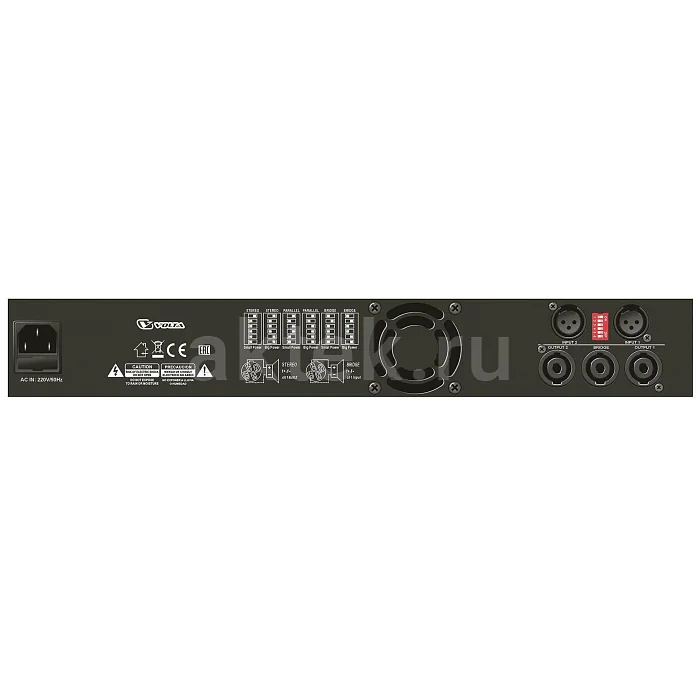 VOLTA LIVE 2.700 концертный усилитель мощности, 2×700 Вт, 2 канала 2