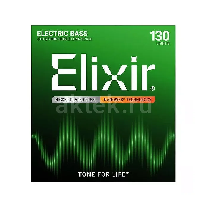 Elixir 15430 NanoWeb отдельная басовая струна, калибр 130