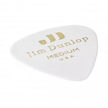 Dunlop 483P01MD Celluloid White Medium 12Pack медиаторы, целлулоид, 12 шт 2