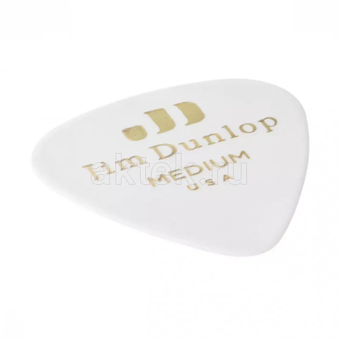 Dunlop 483P01MD Celluloid White Medium 12Pack медиаторы, целлулоид, 12 шт 2