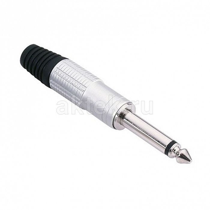Adam Hall 7514 Silver разъём TS-M 6.3мм металлический