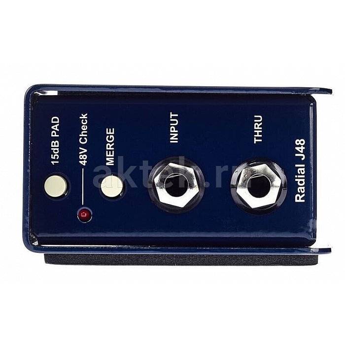 Директ-бокс Radial J48 1-channel Active 48v Direct Box 7