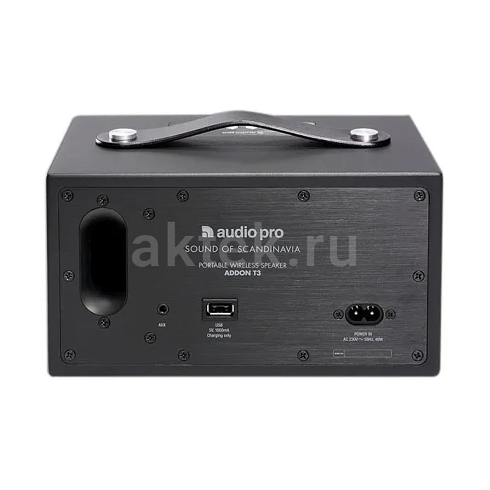 Портативная акустическая система Audio Pro Addon T3+ Black 4