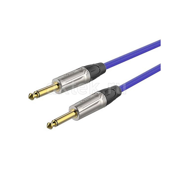 ROXTONE TGJJ100-TBU/3 инструментальный кабель Jack–Jack, 3 м