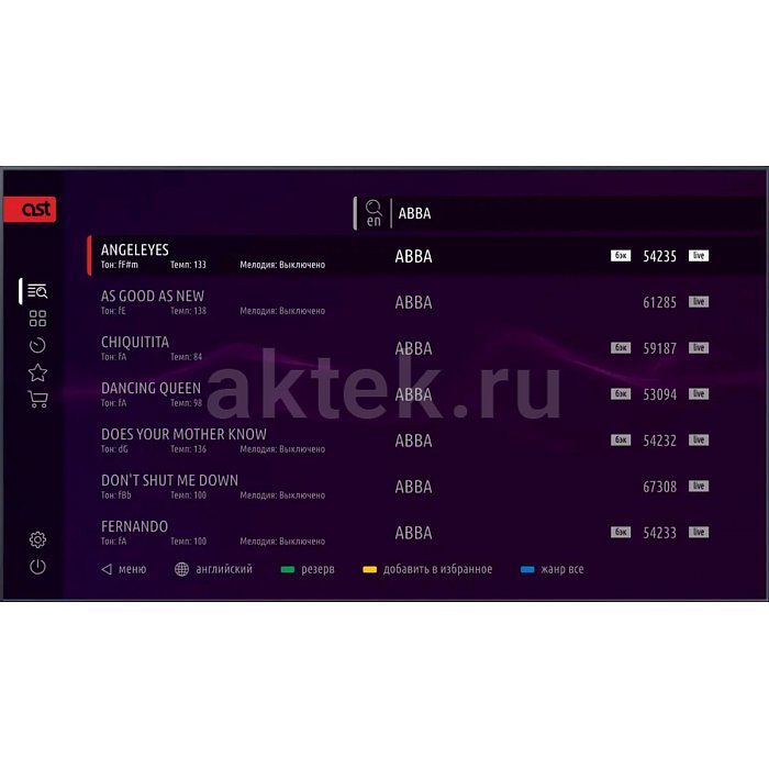 Профессиональная караоке система с микрофонами и акустикой AST Zoom+Audio Pro A38 8
