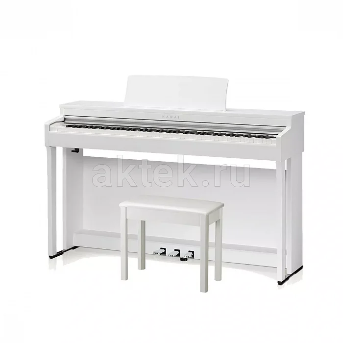 Kawai CN201W цифровое пианино, 88 клавиш, 19 тембров, цифровая обработка