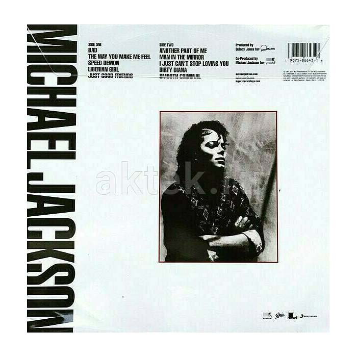 Виниловая пластинка Michael Jackson — Bad (LP, Picture Disc, 2018) 4