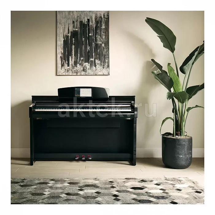 Yamaha CSP-275PE цифровое пианино, 256 голосов, 819 тембров, GrandTouch-S 4