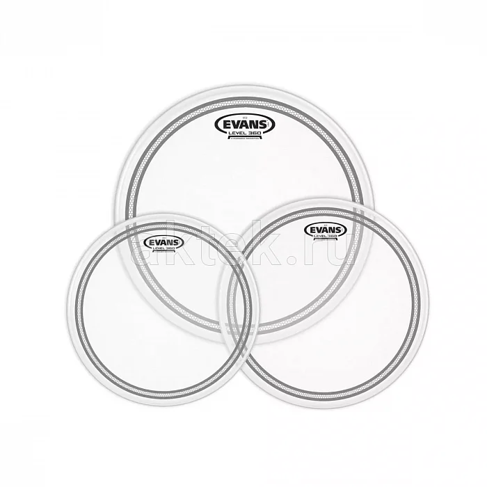 Evans ETP-EC2SCTD-S комплект пластиков томов 12″/13″/16″, двухслойные
