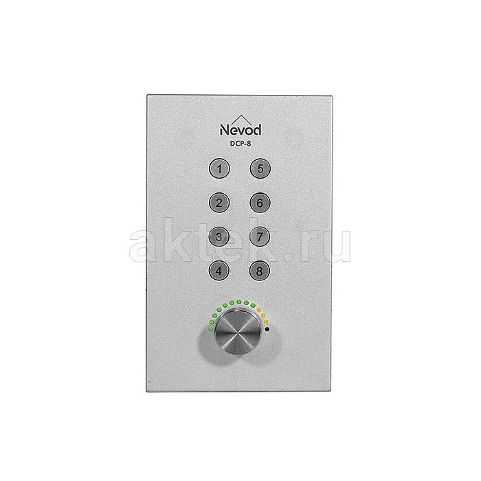NEVOD DCP-8 аудиоматрица для трансляционной системы, TCP/IP, Ethernet, PoE, RJ-45 2