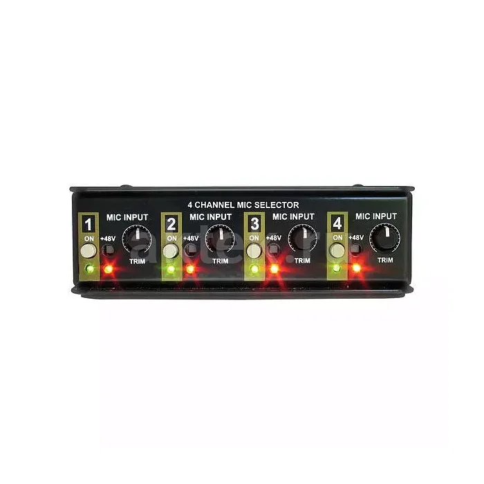 Radial Gold Digger MS4 микрофонный селектор, 4 входа, 1 выход 3