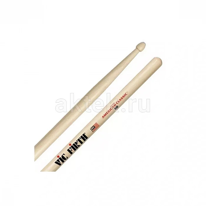 Vic Firth 8D барабанные палочки, орех 3
