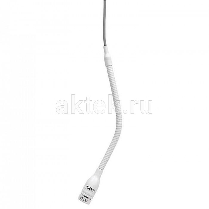 Shure MX202W-A/C White кардиоидный конденсаторный подвесной микрофон для хора