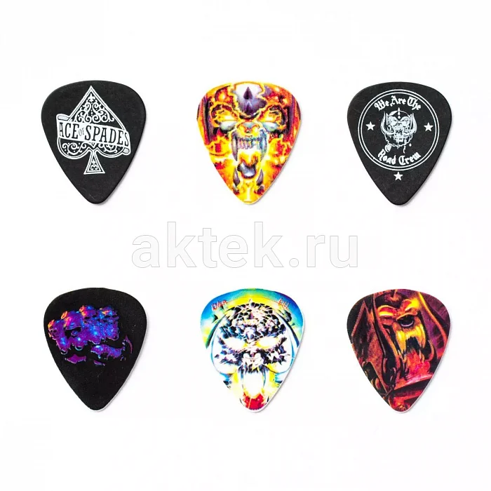 Dunlop MHPT03 Motorhead Pick Tin набор медиаторов, 0,73 мм 2