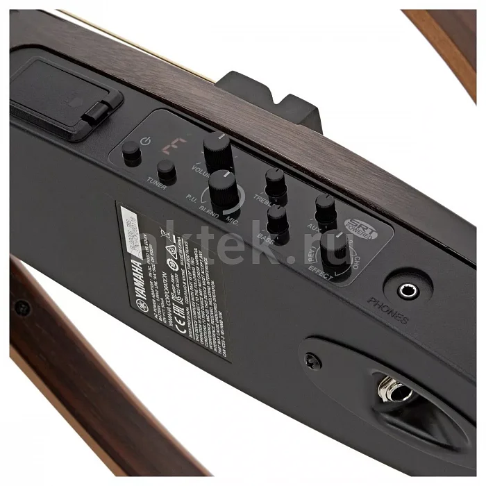 Yamaha Silent SLG200N TBS электроакустическая гитара, корпус из красного дерева 4