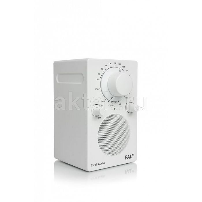 Tivoli PAL BT White портативный Bluetooth-радиоприёмник с аккумулятором 10