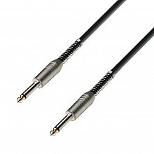 Adam Hall K3IPP0300S Black инструментальный кабель 2×TS6.3 3м