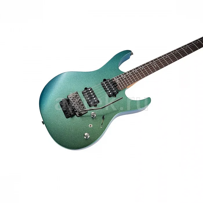 Mooer MMT100 FR Aurora электрогитара, зеленый, HH, 24 лада 3