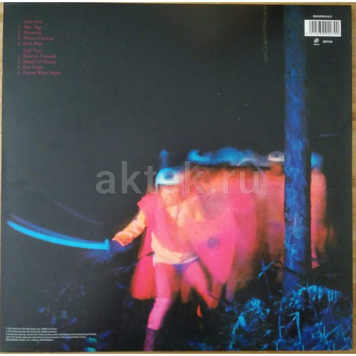 Виниловая пластинка BLACK SABBATH - PARANOID 180 GRAM BLACK VINYL 12" 2